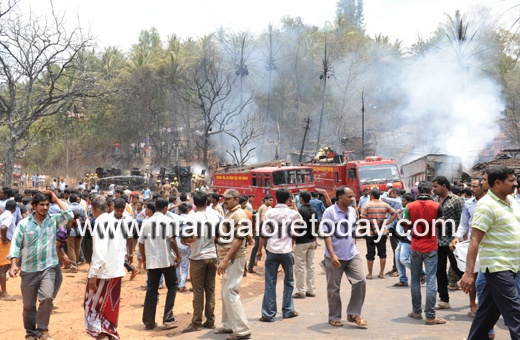 Gas Tanker accident, Uppinangady